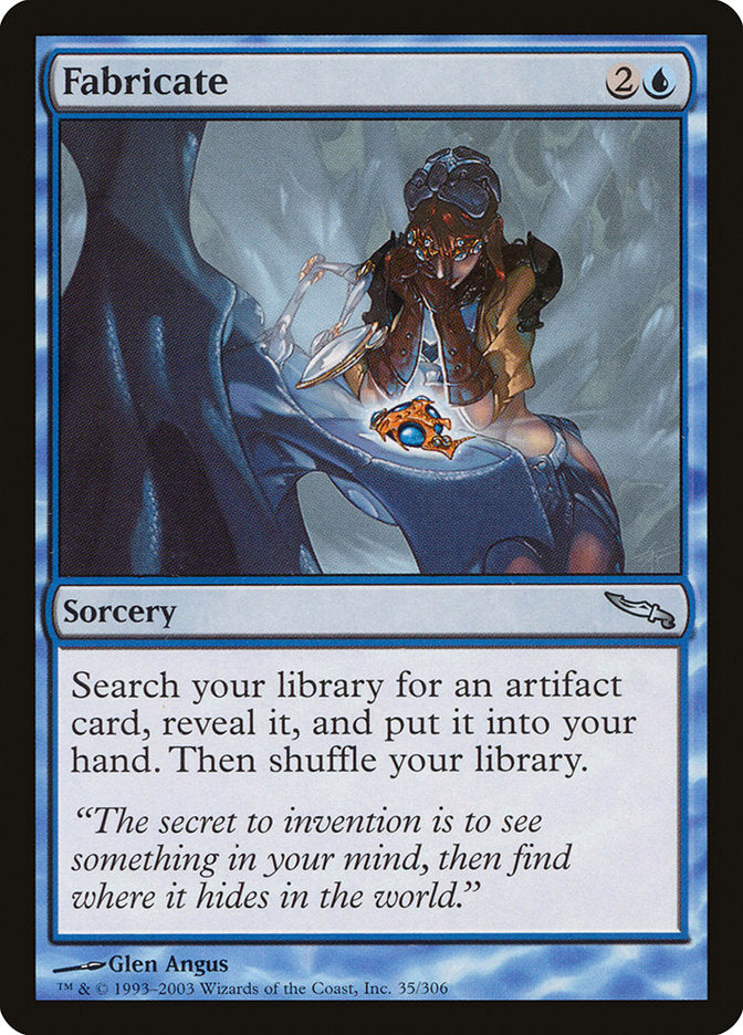MTG Card Title: Fabricate MRD/35