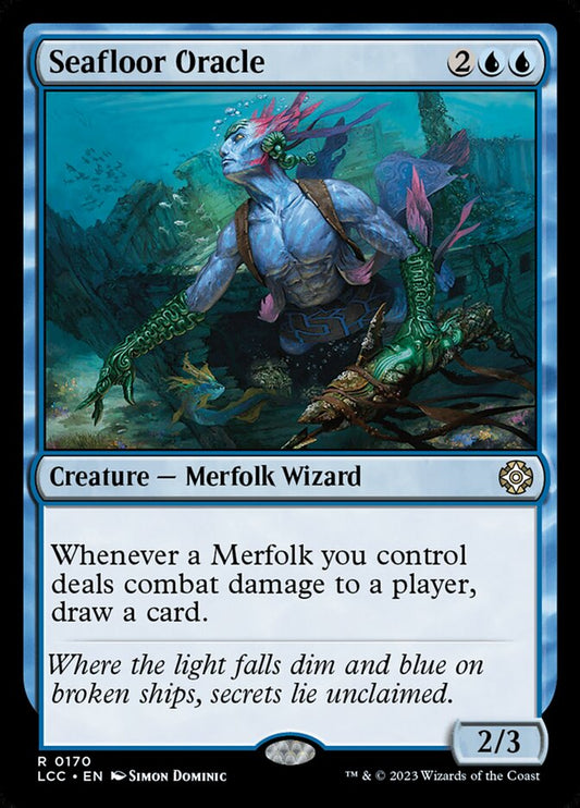 MTG Card Title: Seafloor Oracle LCC/170