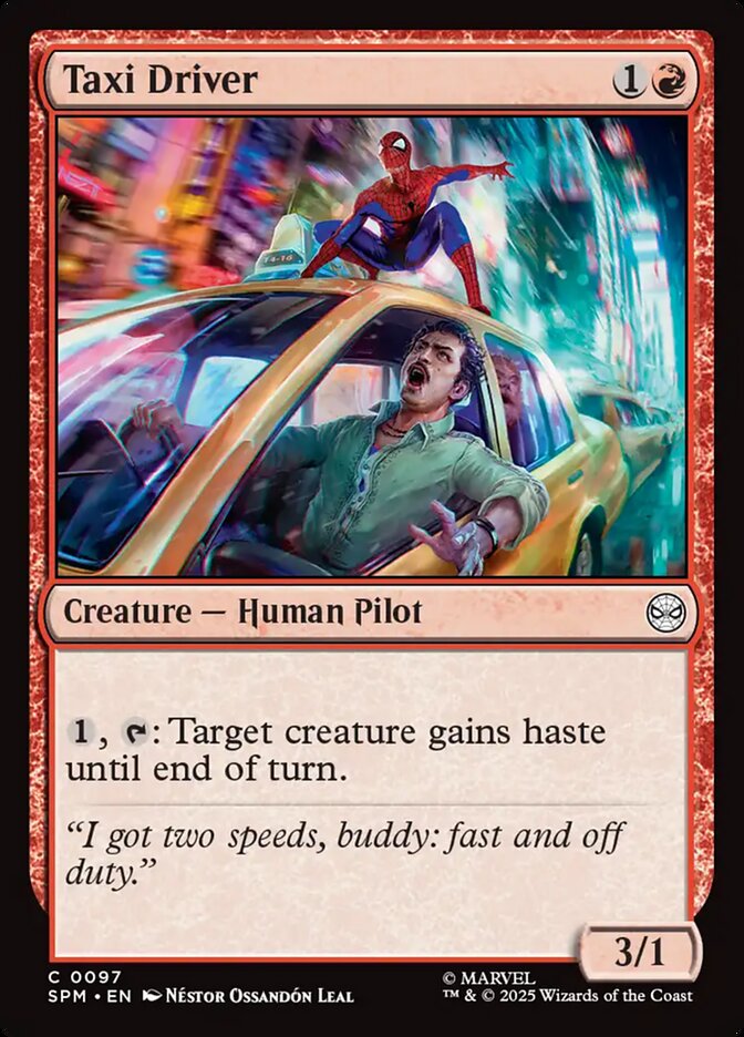 MTG Card Title: Taxi Driver SPM/97
