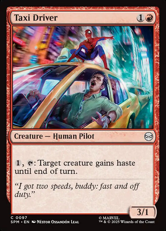 MTG Card Title: Taxi Driver SPM/97
