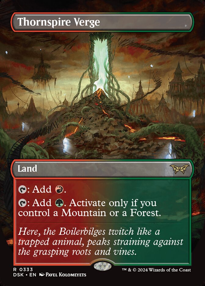 MTG Card Title: Thornspire Verge DSK/333