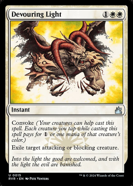 MTG Card Title: Devouring Light RVR/15