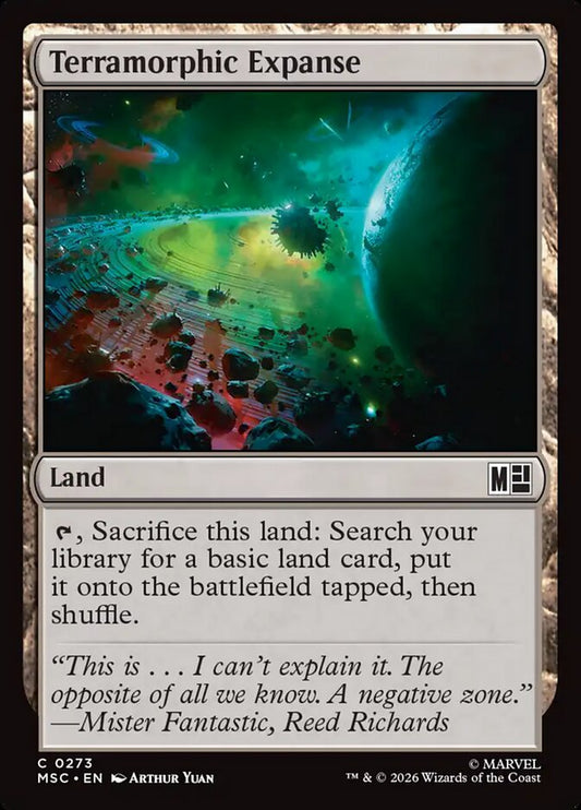MTG Card Title: Terramorphic Expanse MSC/273
