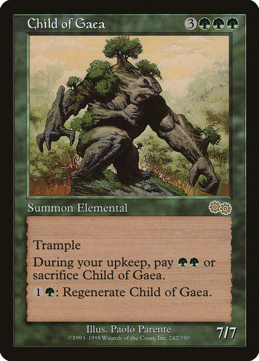 MTG Card Title: Child of Gaea USG/242