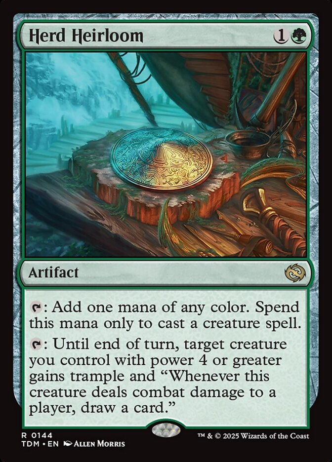 MTG Card Title: Herd Heirloom TDM/144