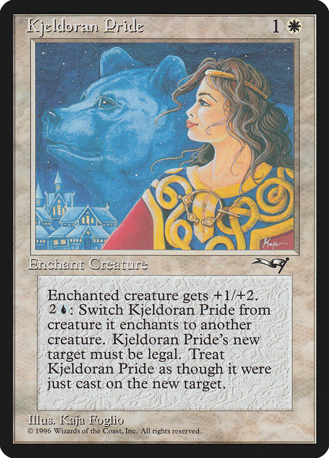 MTG Card Title: Kjeldoran Pride ALL/9b