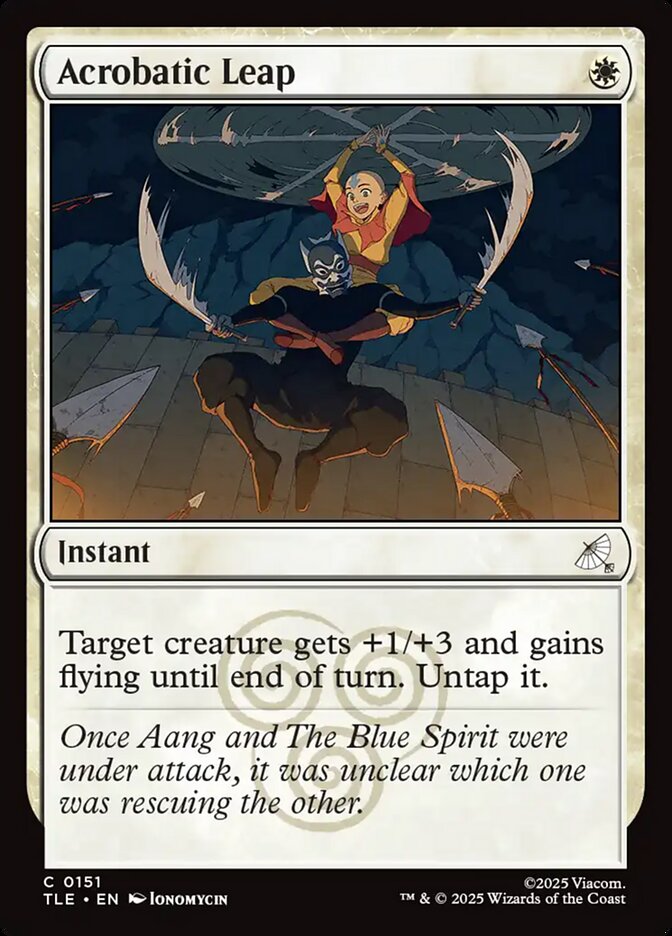 MTG Card Title: Acrobatic Leap TLE/151