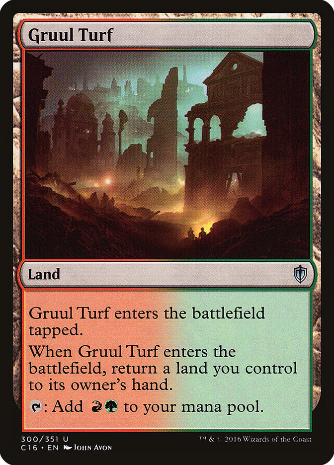 MTG Card Title: Gruul Turf C16/300