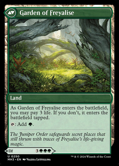 Disciple of Freyalise // Garden of Freyalise MH3/250