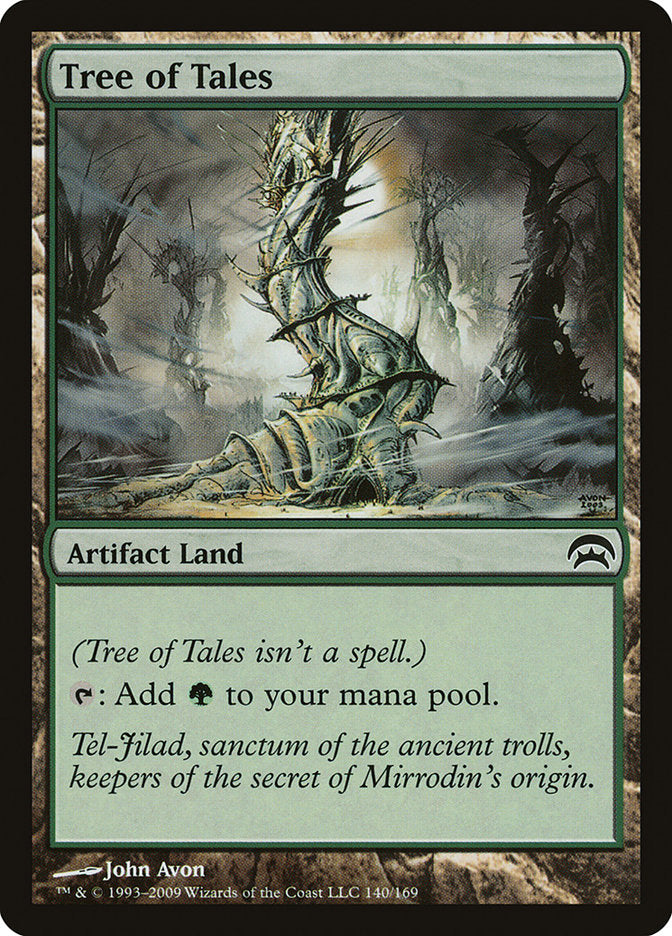 MTG Card Title: Tree of Tales HOP/140