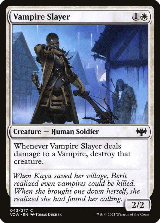 MTG Card Title: Vampire Slayer VOW/43