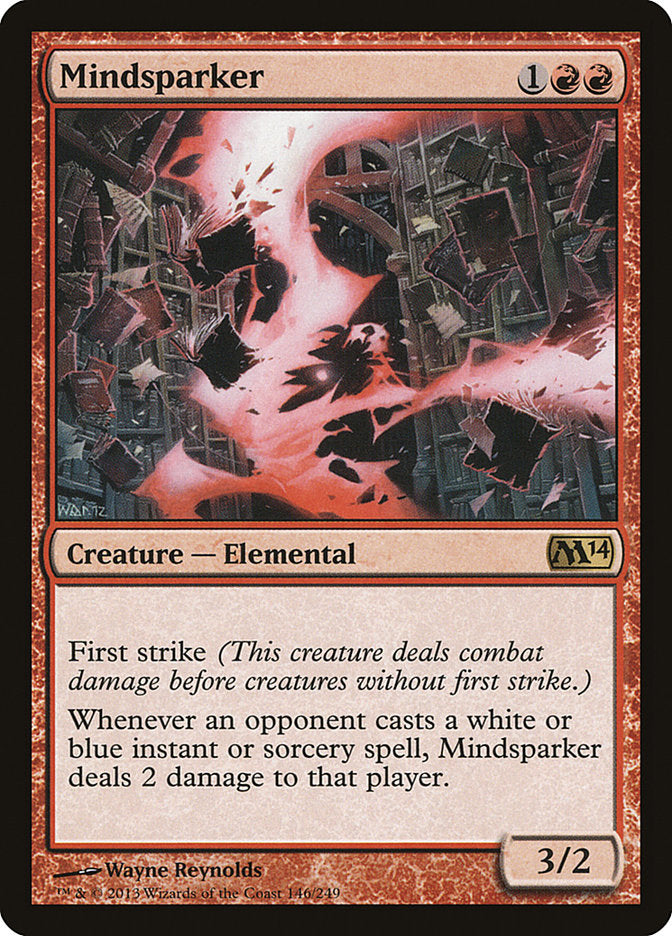 MTG Card Title: Mindsparker M14/146