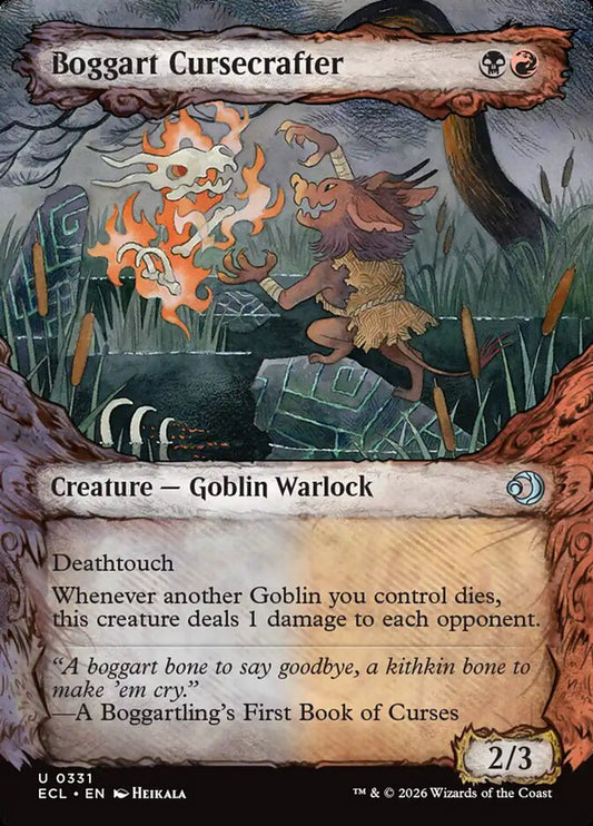 MTG Card Title: Boggart Cursecrafter ECL/331