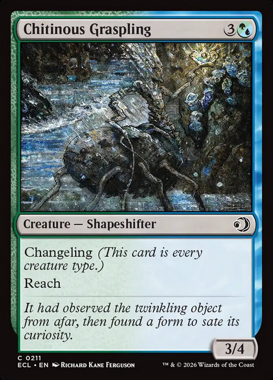 MTG Card Title: Chitinous Graspling ECL/211