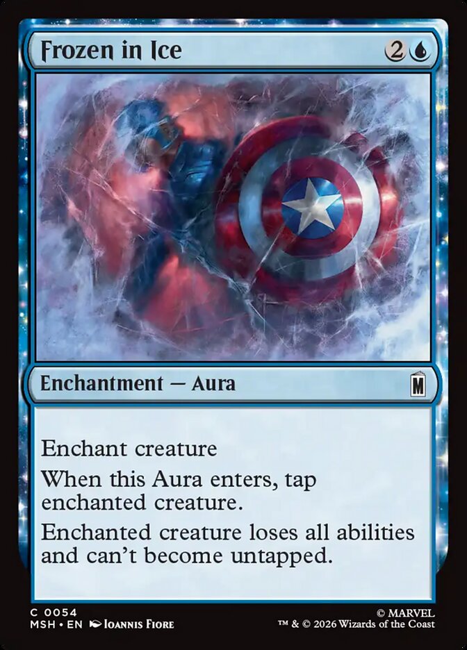 MTG Card Title: Frozen in Ice MSH/54