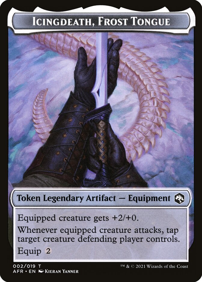 MTG Card Title: Icingdeath, Frost Tongue TAFR/2