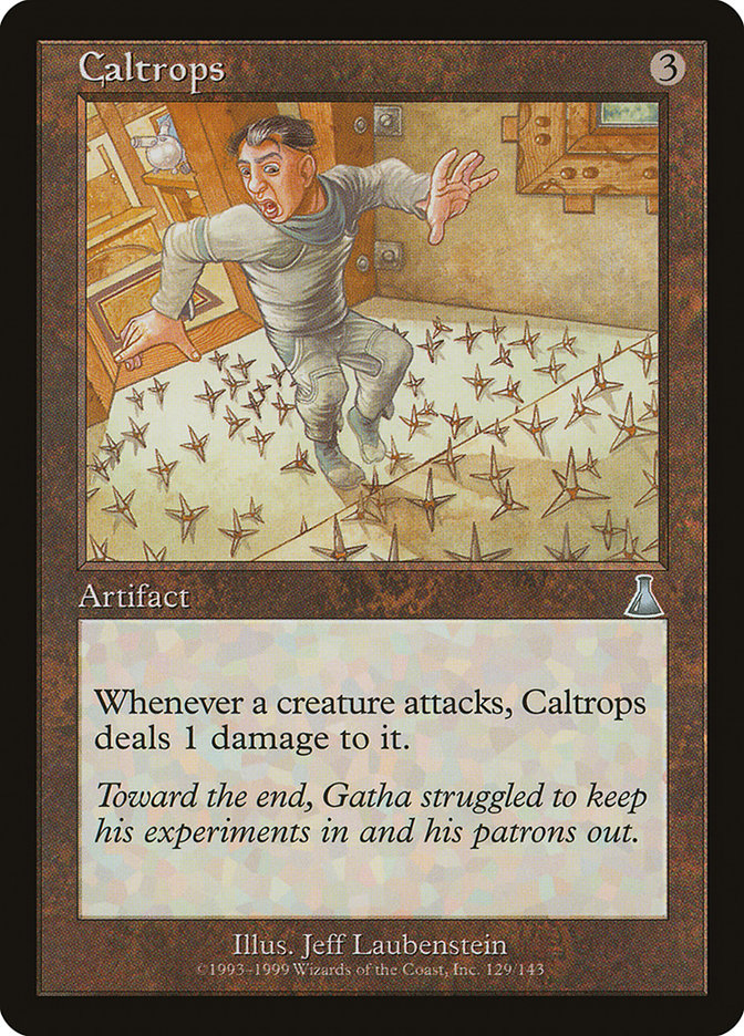 MTG Card Title: Caltrops UDS/129