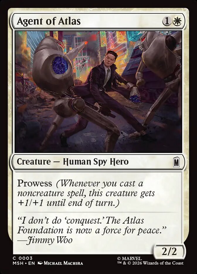 MTG Card Title: Agent of Atlas MSH/3