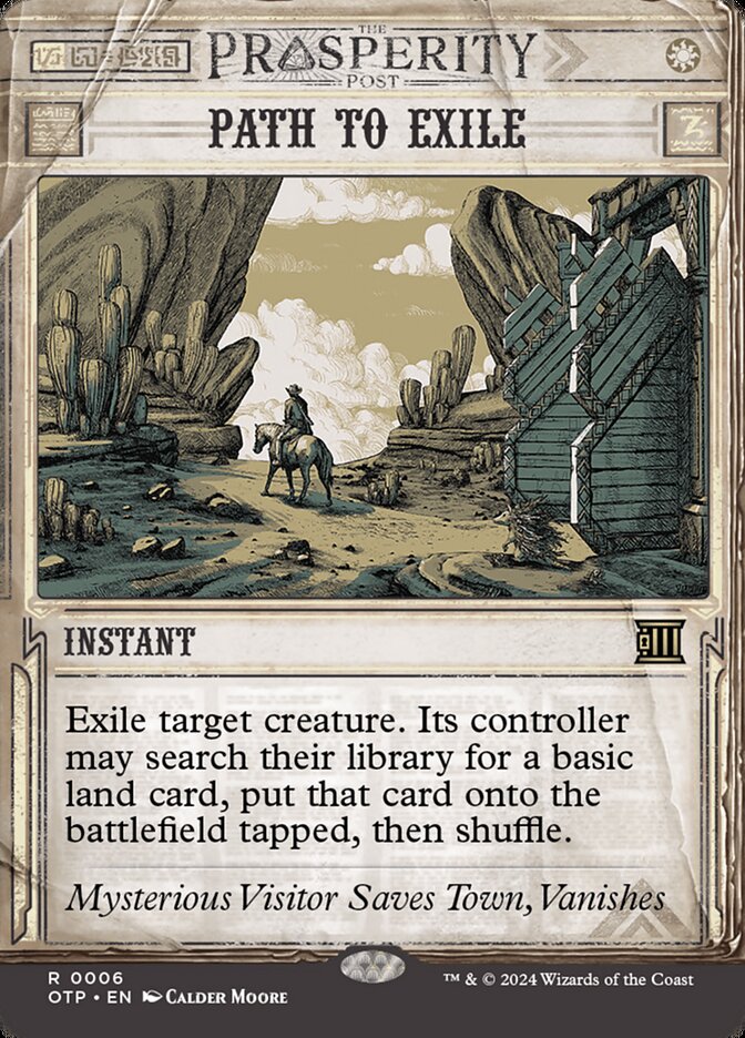 MTG Card Title: Path to Exile OTP/6