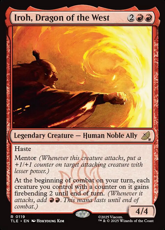MTG Card Title: Iroh, Dragon of the West TLE/119