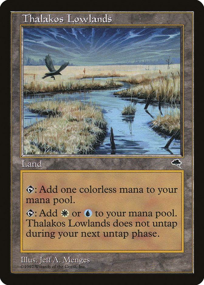 MTG Card Title: Thalakos Lowlands TMP/328