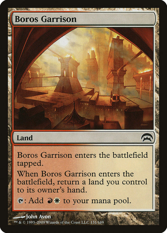 MTG Card Title: Boros Garrison HOP/131