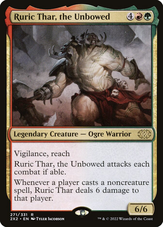 MTG Card Title: Ruric Thar, the Unbowed 2X2/271