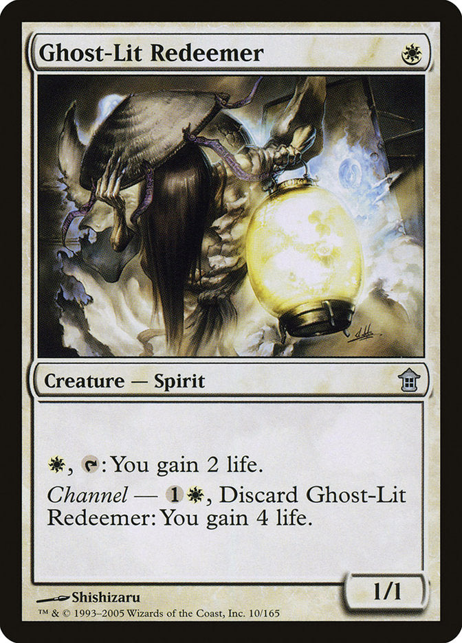 MTG Card Title: Ghost-Lit Redeemer SOK/10
