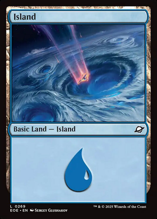 MTG Card Title: Island EOE/269