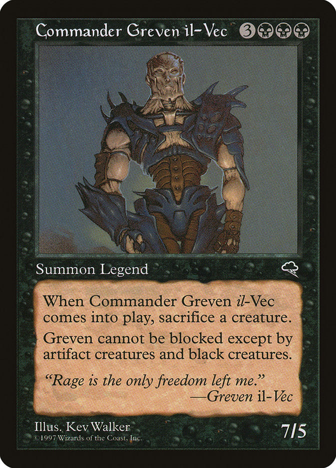 MTG Card Title: Commander Greven il-Vec TMP/115