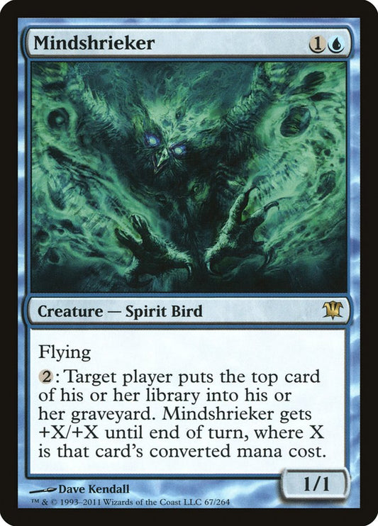 MTG Card Title: Mindshrieker ISD/67