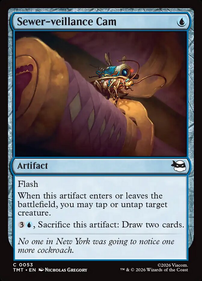 MTG Card Title: Sewer-veillance Cam TMT/53