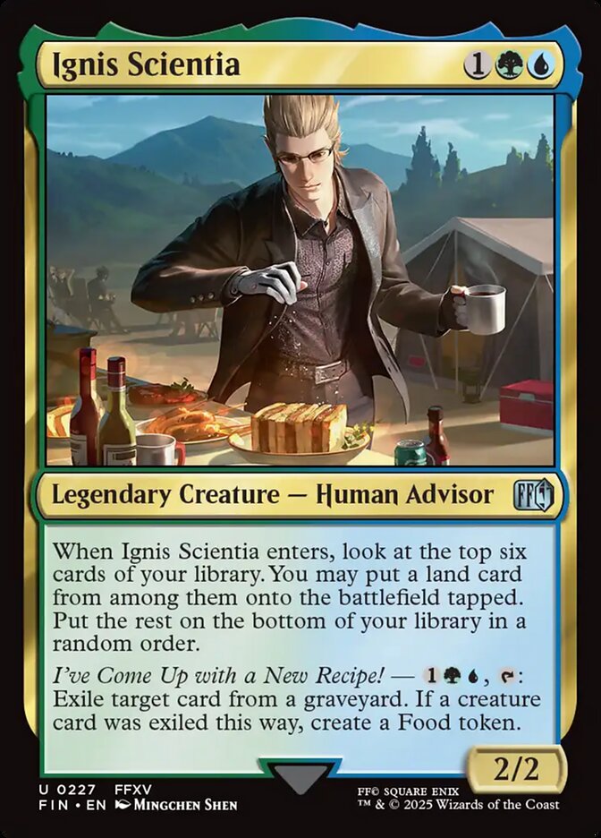 MTG Card Title: Ignis Scientia FIN/227