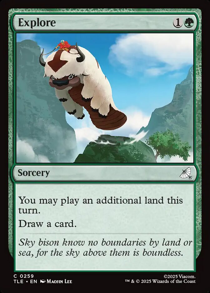 MTG Card Title: Explore TLE/259