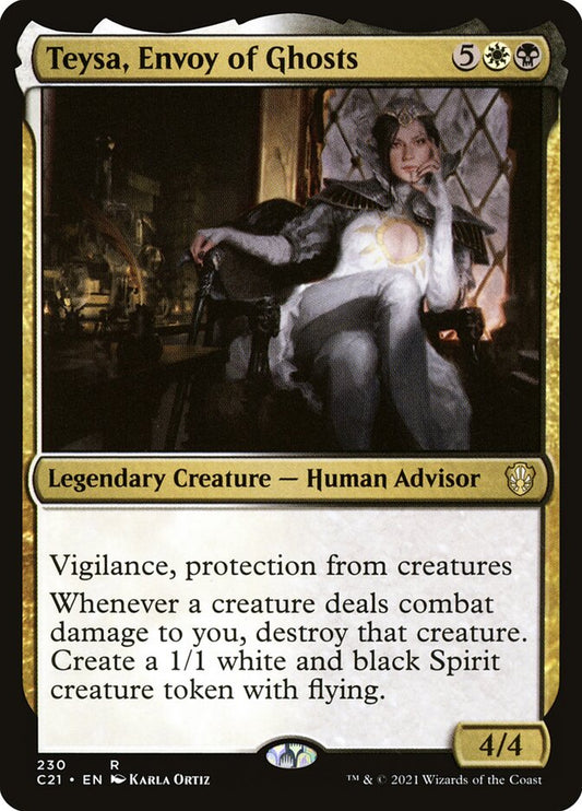 MTG Card Title: Teysa, Envoy of Ghosts C21/230