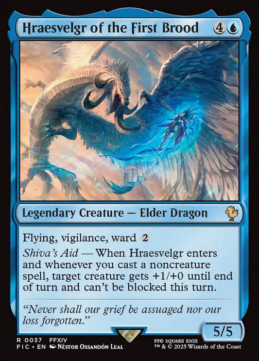 MTG Card Title: Hraesvelgr of the First Brood FIC/37