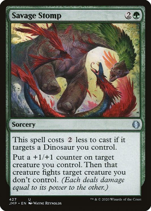MTG Card Title: Savage Stomp JMP/427