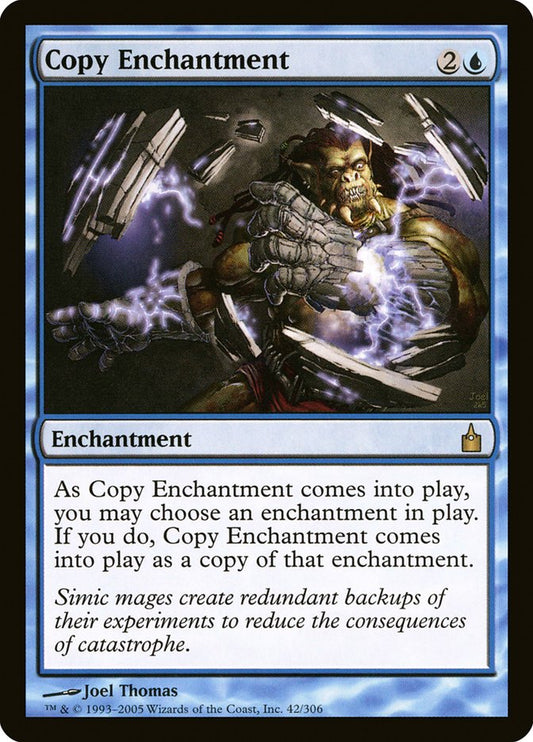 MTG Card Title: Copy Enchantment RAV/42