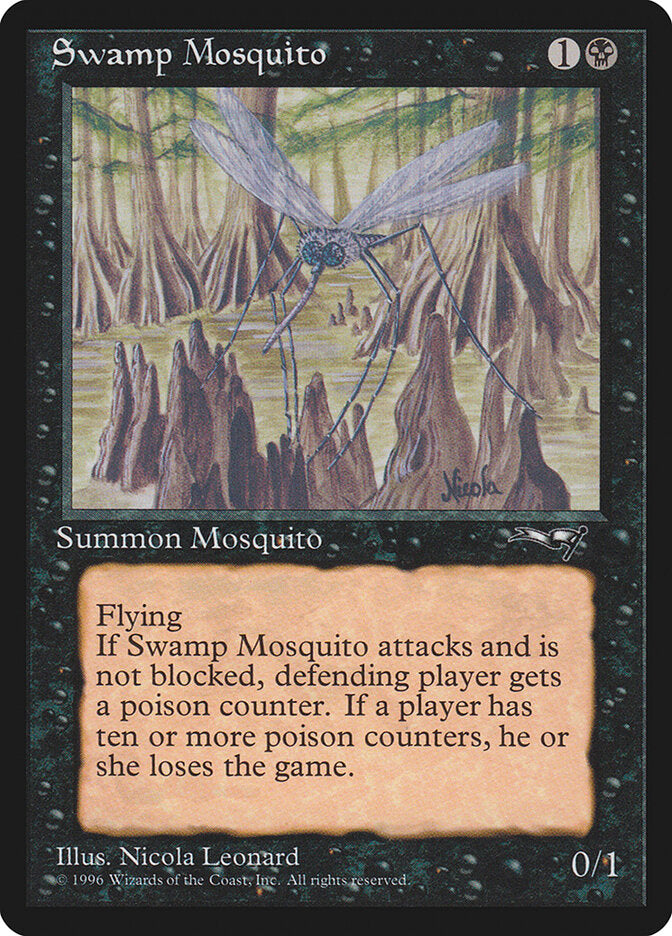 MTG Card Title: Swamp Mosquito ALL/63b