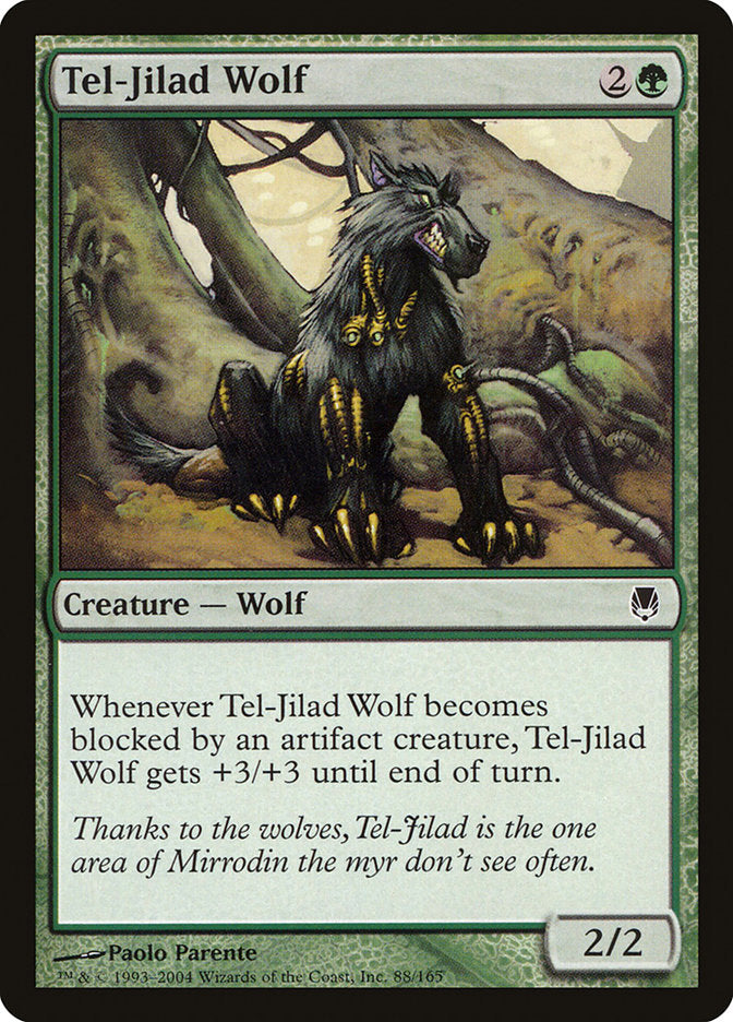 MTG Card Title: Tel-Jilad Wolf DST/88