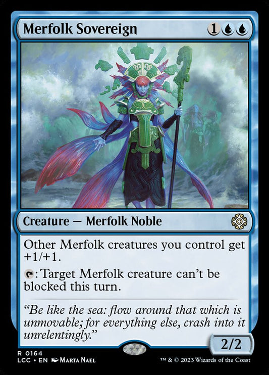 MTG Card Title: Merfolk Sovereign LCC/164
