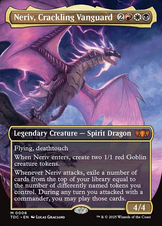 MTG Card Title: Neriv, Crackling Vanguard TDC/6