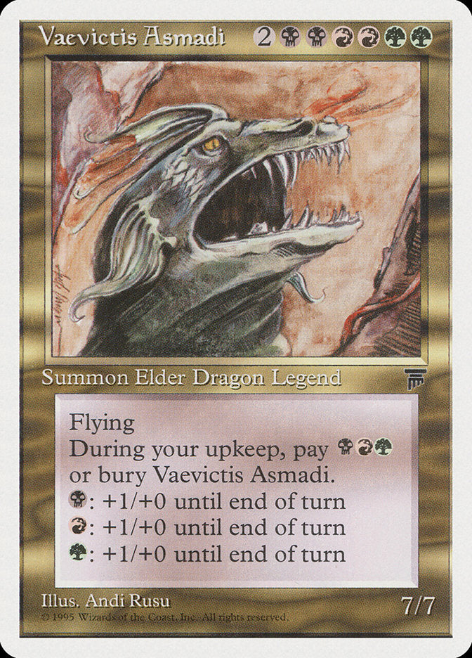 MTG Card Title: Vaevictis Asmadi CHR/89