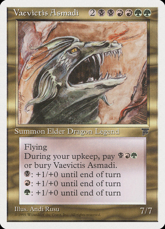 MTG Card Title: Vaevictis Asmadi CHR/89
