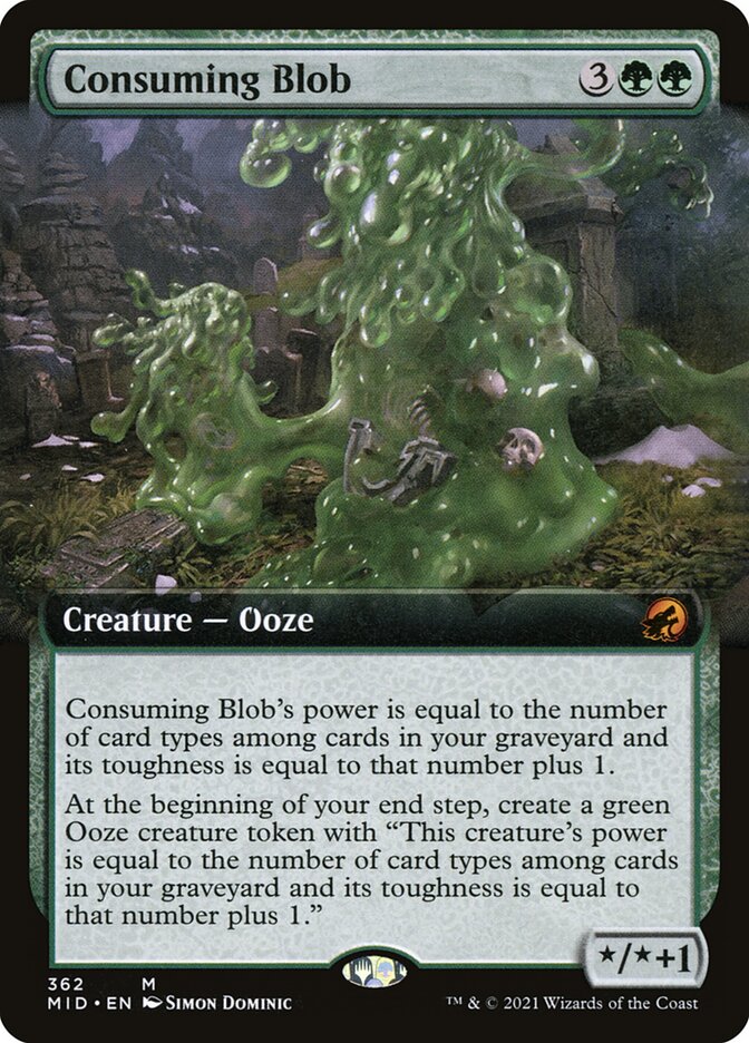 MTG Card Title: Consuming Blob MID/362