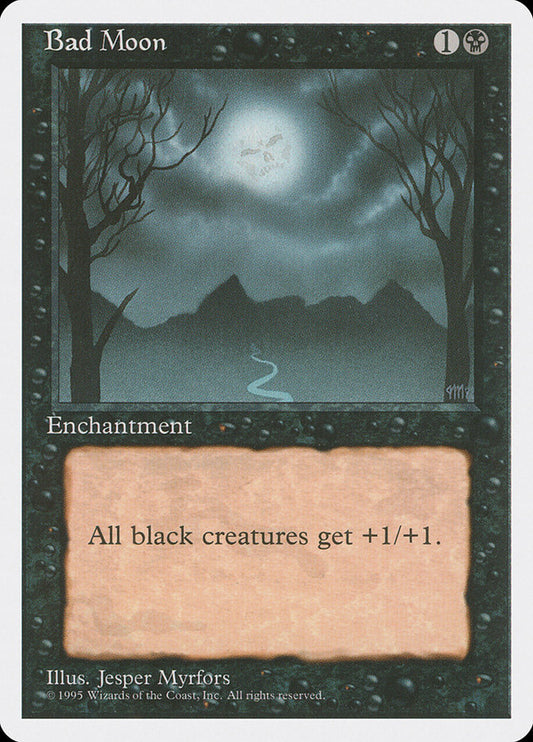 MTG Card Title: Bad Moon 4ED/120