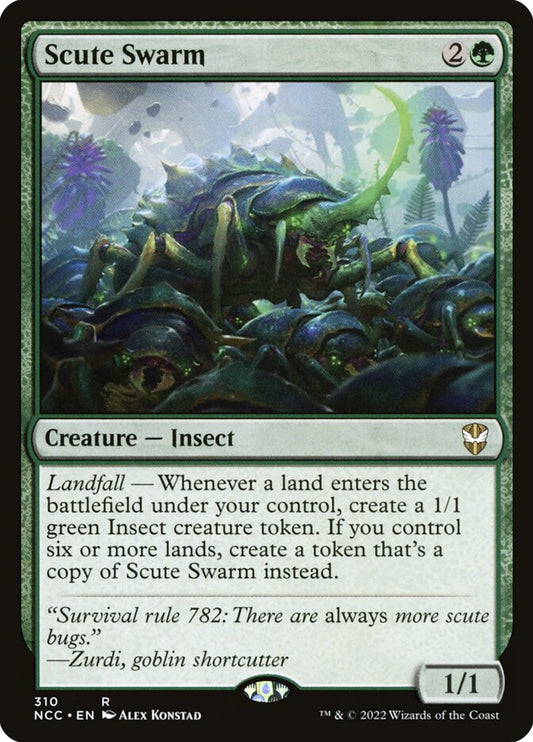 MTG Card Title: Scute Swarm NCC/310