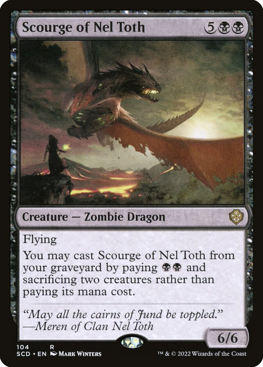 MTG Card Title: Scourge of Nel Toth SCD/104