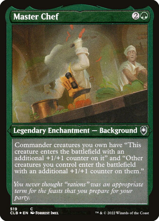 MTG Card Title: Master Chef CLB/519