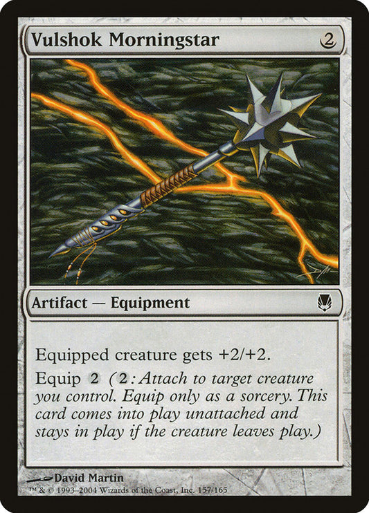 MTG Card Title: Vulshok Morningstar DST/157